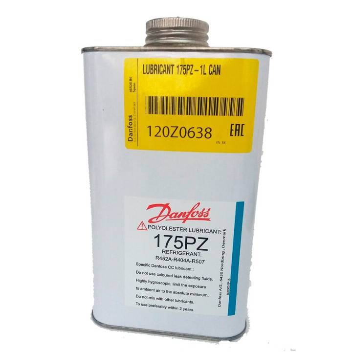 Óleo Poliolester Danfoss 120Z0638 175Pz 1L Mtz
