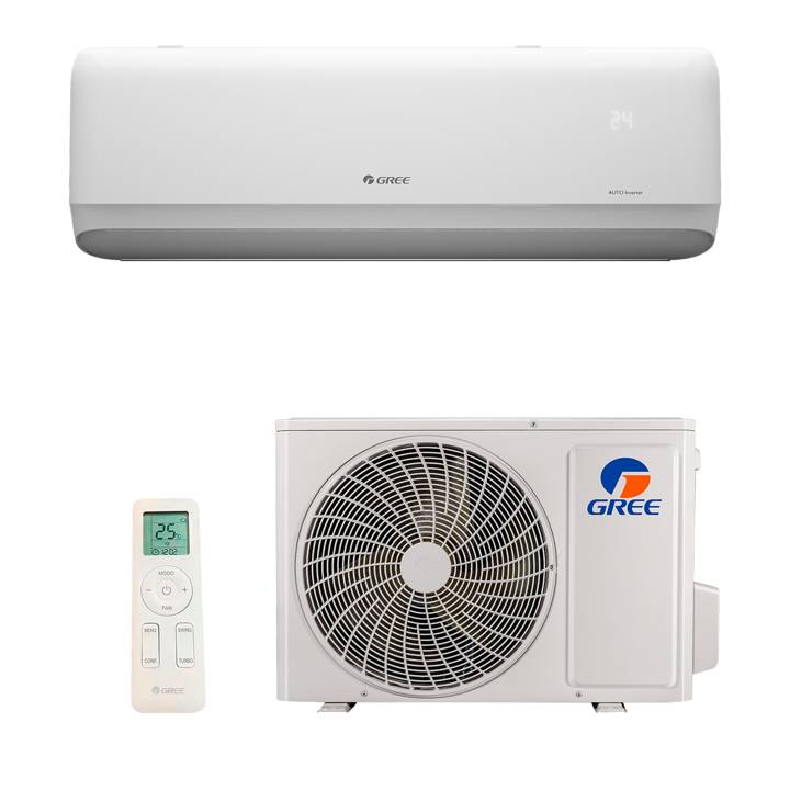 Ar-Condicionado Split Inverter 12000 BTUs Gree G-Side High Wall Só Frio GWC12ATCXB-D6DNA3C/I/GWC12AWCXB-D6DNA4C/O 220V
