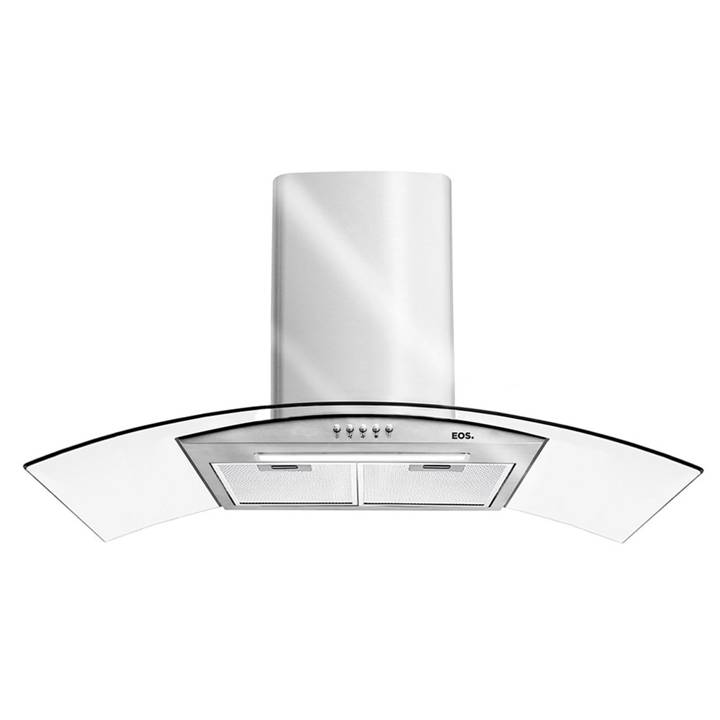 Coifa e Depurador de Parede EOS 90cm Cheff Gourmet Inox ECO90PV 110V