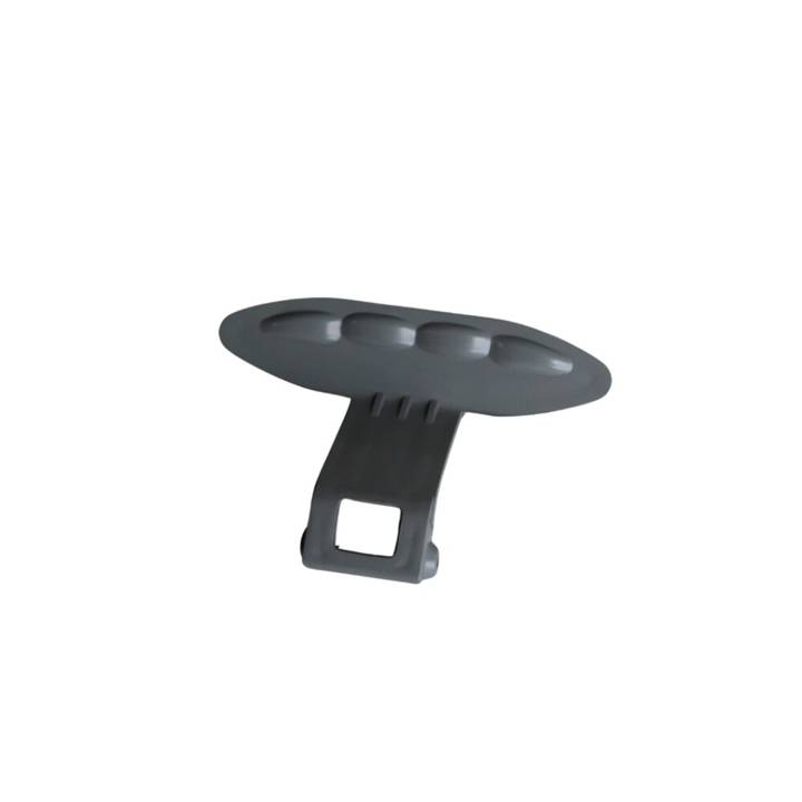 Puxador de Porta Samatec para Lava e Seca Compatível com LG Fino Preto 923719