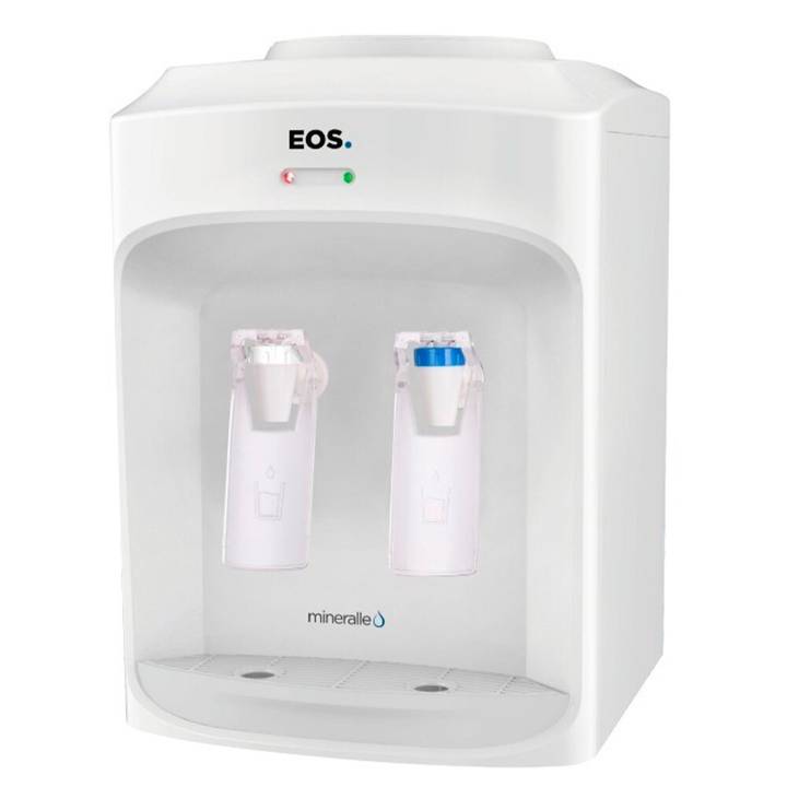 Bebedouro de Mesa para Garrafão EOS Mineralle Eletrônico Branco EBE01BB Bivolt