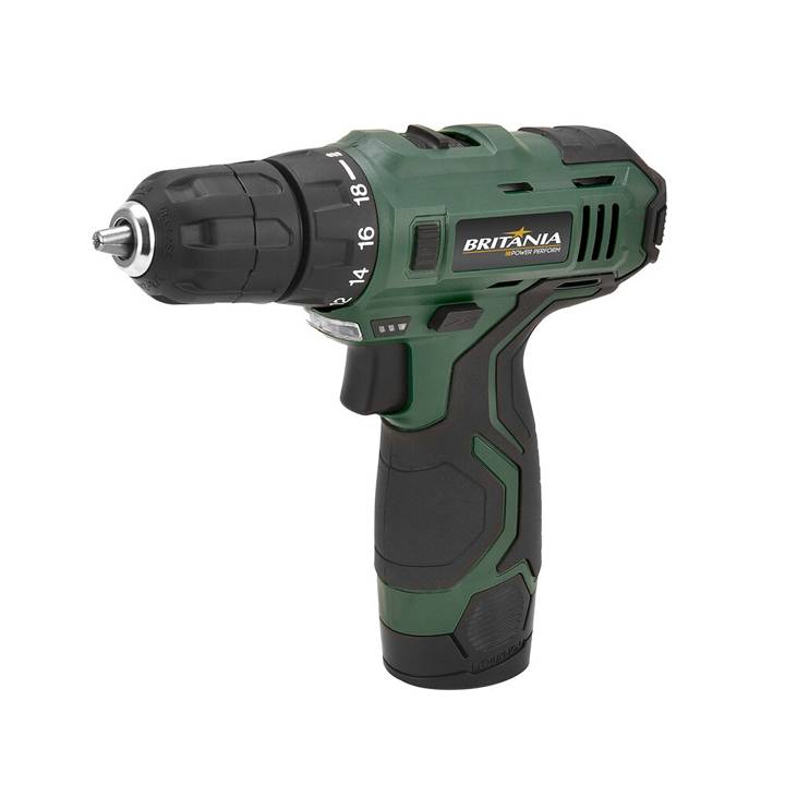 Parafusadeira e Furadeira Britânia à Bateria 12V BPF03M Bivolt