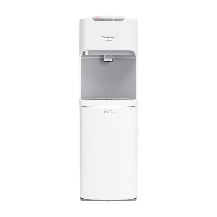 Bebedouro de Coluna Esmaltec com Espaço Refrigerado Branco EGCQF ER 220V