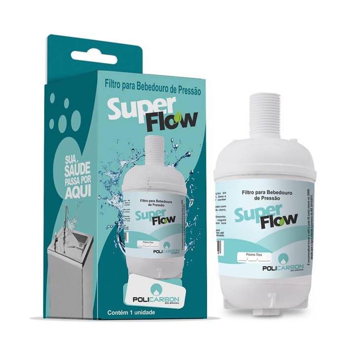 Filtro Refil Policarbon Super Flow para Bebedouros de Pressão 7725