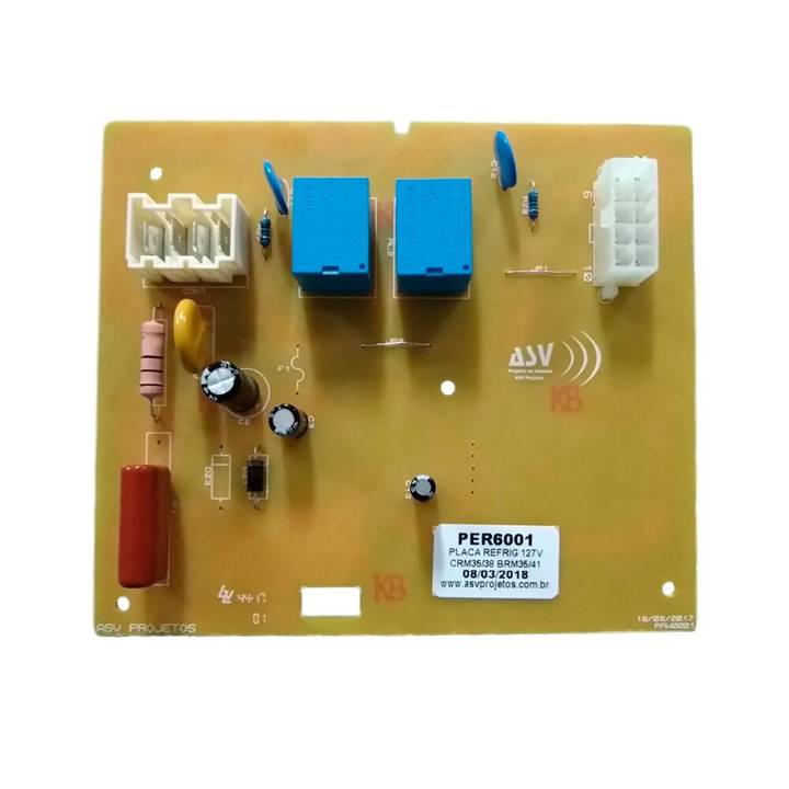 Placa Eletrônica para Geladeira Brastemp/Consul BRM/BRJ/BRU/CRM W10314621 ASV 110V