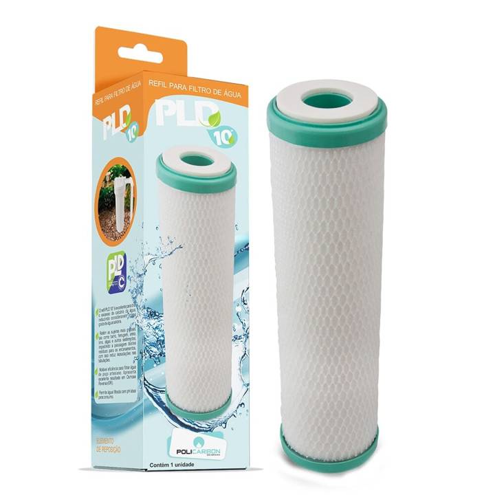 Refil Filtro para Filtro de Água 7635 Policarbon PLD 10"