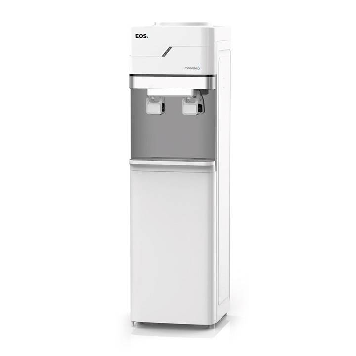 Bebedouro de Coluna para Garrafão EOS Mineralle Compressor Branco EBC01BC 220V