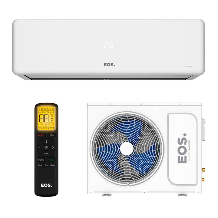 Ar-Condicionado Split Inverter 12000 BTUs EOS Master Inverter High Wall Só Frio EASM12001IFI/EASM12001IFE 220V