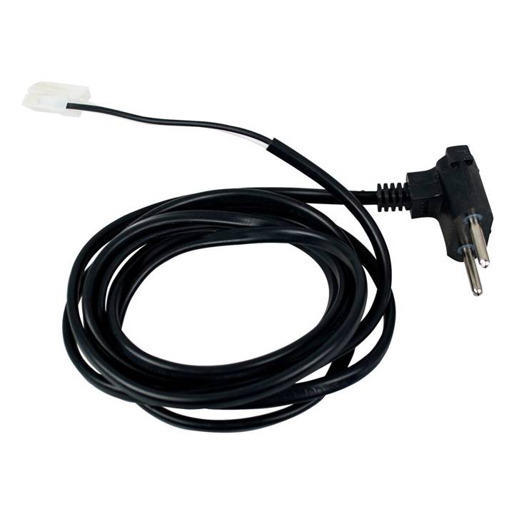 Cabo Força Universal 2 Metros Plug 90º 2P Com Terminal Para Geladeira