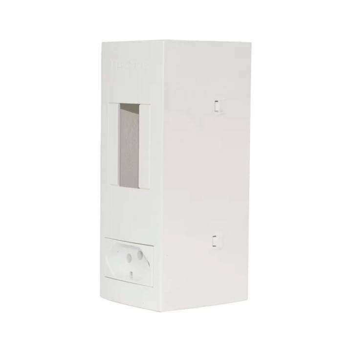 Caixa Disjuntor Sobrepor PA015686 Slim Com Tomada Frontal 20A Sem Fio