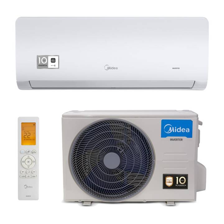 Ar-Condicionado Split Inverter 9000 BTUs Midea Xtreme Save Connect High Wall Quente e Frio 42AGVQI09M5/38AGVQI09M5 220V