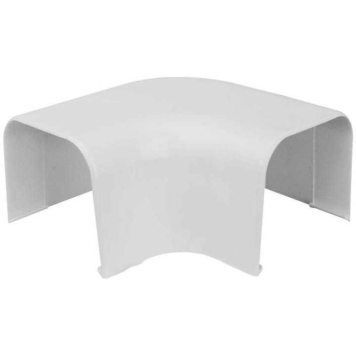 Curva 90º Canal Split Perfiltec Branca