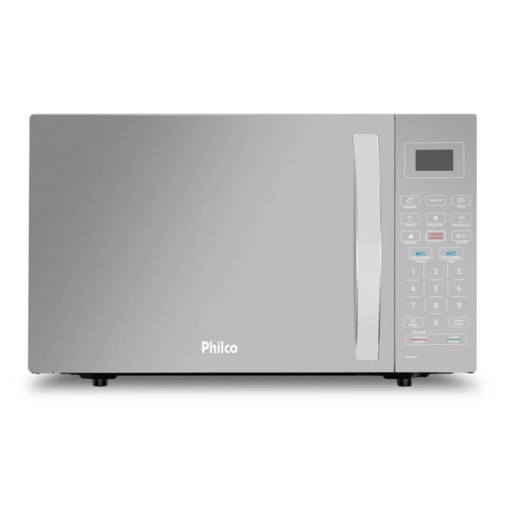 Micro-ondas Philco 26 Litros Branco com Frente Espelhada PMO26EB 110V