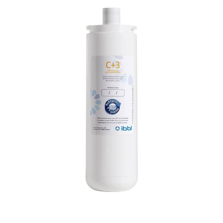 Filtro Refil Girou Trocou C+3 Original para Purificadores de Água IBBL 24010002