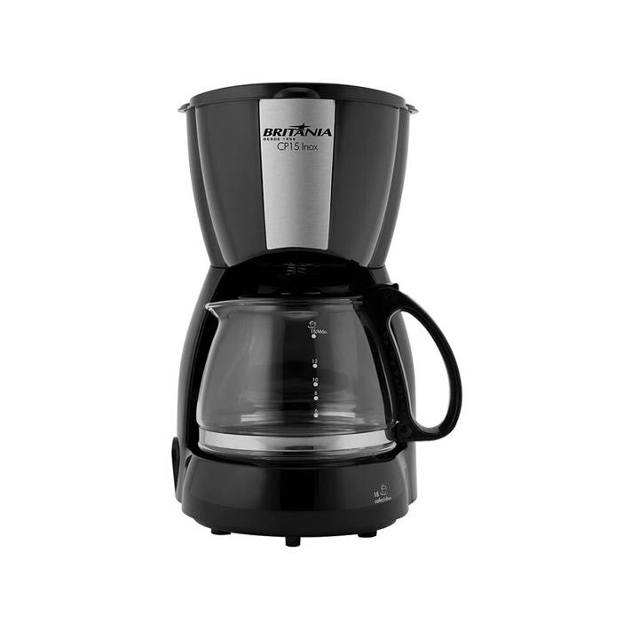 Cafeteira Britânia 15 Xícaras Inox CP15 220V