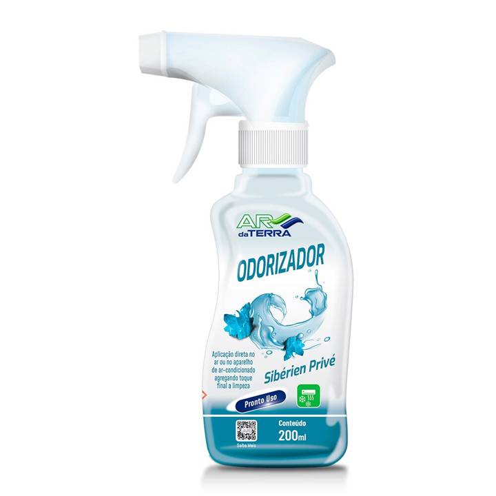 Odorizador Spray para Ar-Condicionado Siberien Privé Ar da Terra 200 ml Ref. PL00401-200