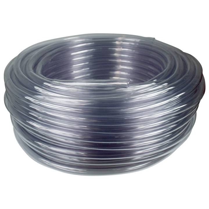 Mangueira Plástica Cristal Plasbohn 1/4 x 1mm Split - Embalagem com 50 Metros