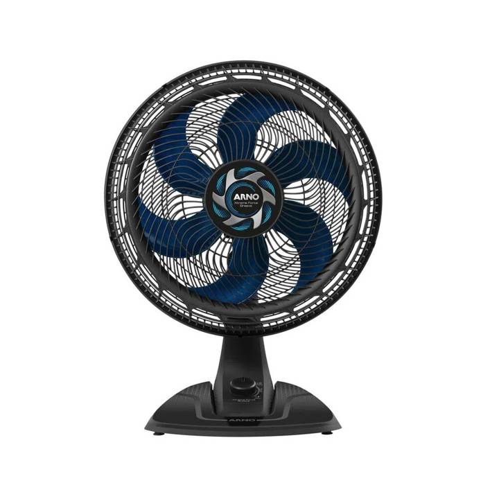Ventilador de Mesa Arno Xtreme Force Breeze com 6 Pás 40cm Preto VB40 220V