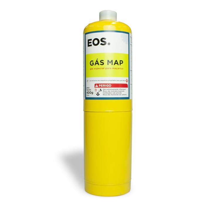 Gás Refil MAP EOS Profissional para Maçaricos com 400g