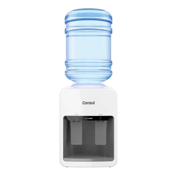 Bebedouro de Mesa para Garrafão Consul Gela Mais Compressor Branco CJD42 110V