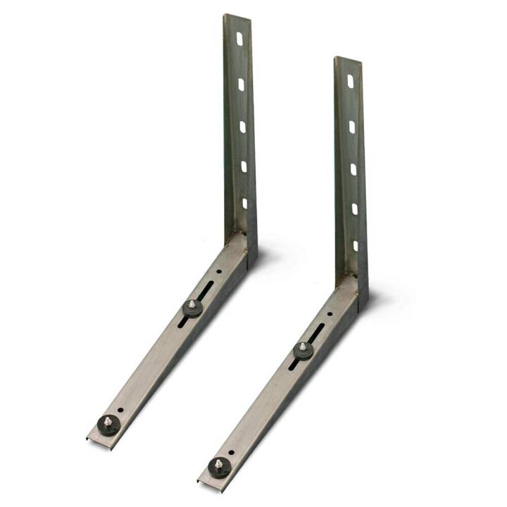 Suporte Para Condensadora EOS até 36kg/Par 500mm Perfil U Aço Inox 304 500PIR