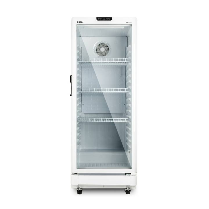 Refrigerador Expositor Vertical EOS 231 Litros Eco Gelo Digital Branco EEV210B 110V