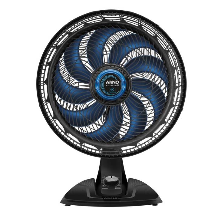 Ventilador de Mesa Arno X-Treme Repelente 9 Pás 40cm 160W VE95 110V