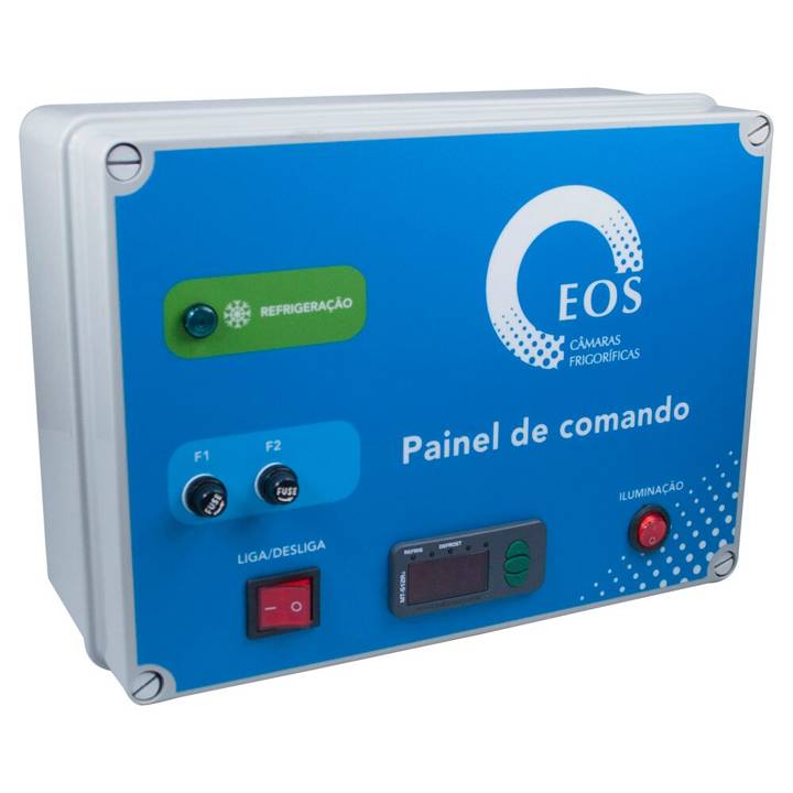 Quadro Comando 380V Trifásico Resfriados 4.0 A 5.5HP Evaporadora Monofásico Com Resistência STR