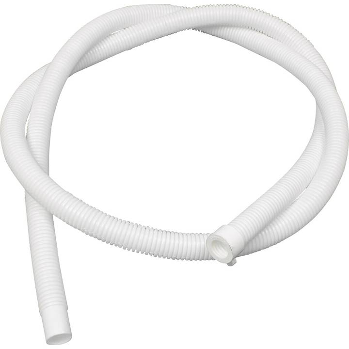 Mangueira Drenagem Sanfonada Saída Tanquinho Universal 2.00M 19mm 3/4 Branco Indusmack