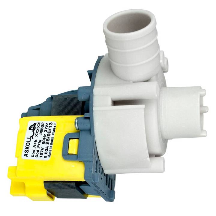 Bomba Drenagem Água Compatível Lavadora Brastemp/Consul 326031811 Vortex 110V Askoll