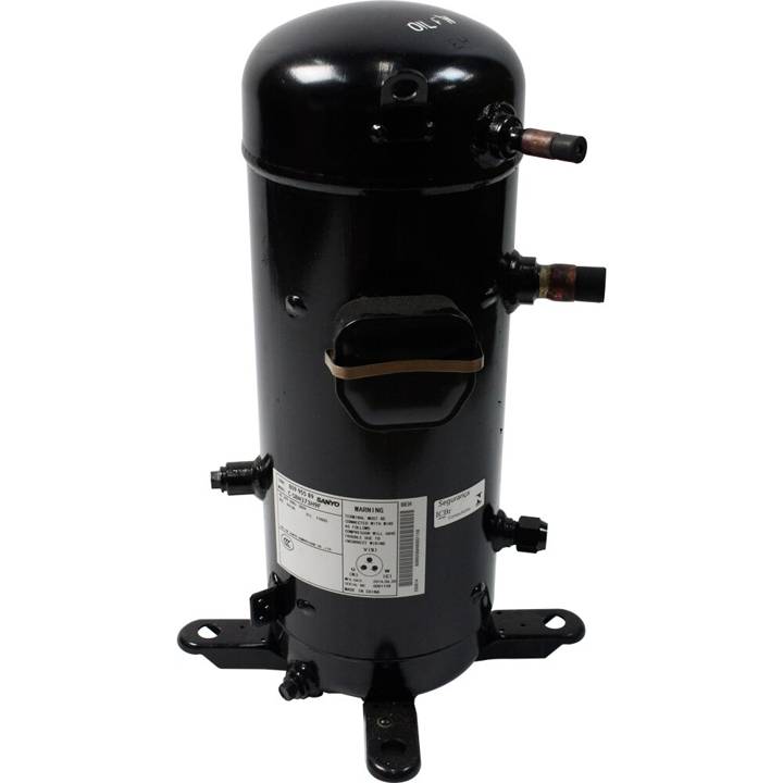 Compressor Panasonic Scroll Ar Condicionado 58000 Btus R410A Trifásico 380V 60Hz CSBN373H9F