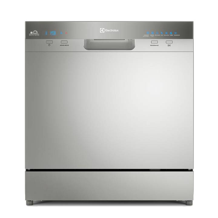 Lava-Louças Electrolux 8 Serviços Inox LL08S 110V