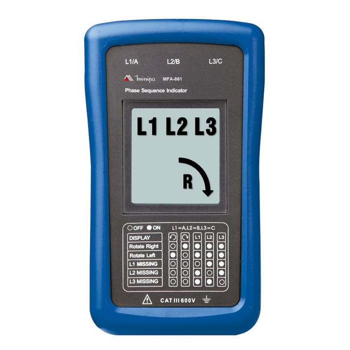 Fasímetro Minipa com Indicador LEDs MFA-862