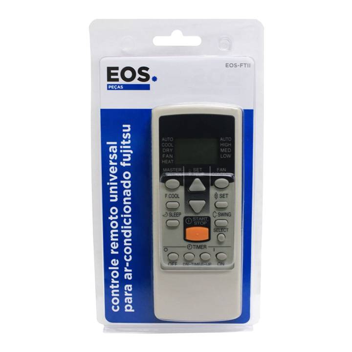 Controle Remoto Universal para Ar-Condicionado Split Fujitsu EOS