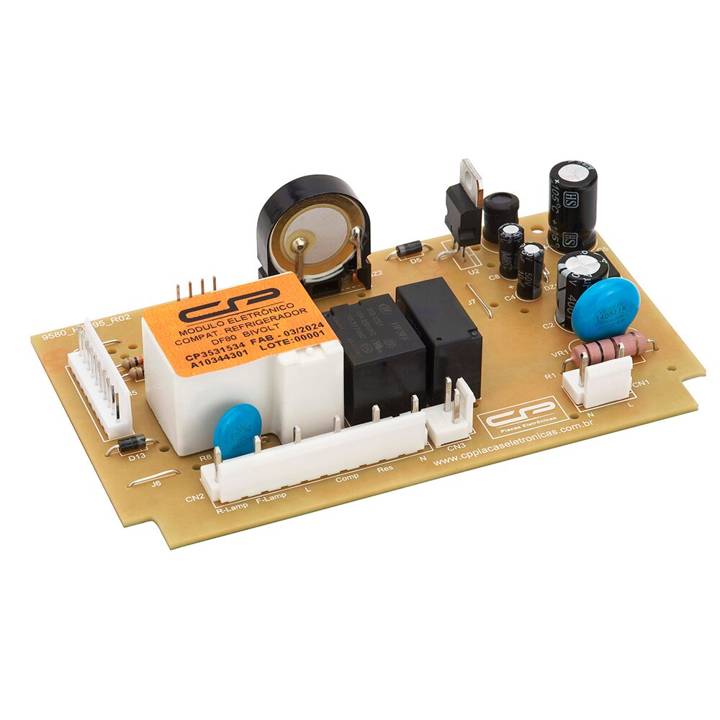 Placa de Potência Casa das Interfaces para Lavadora Compatível Electrolux A10344301/64800637 Bivolt