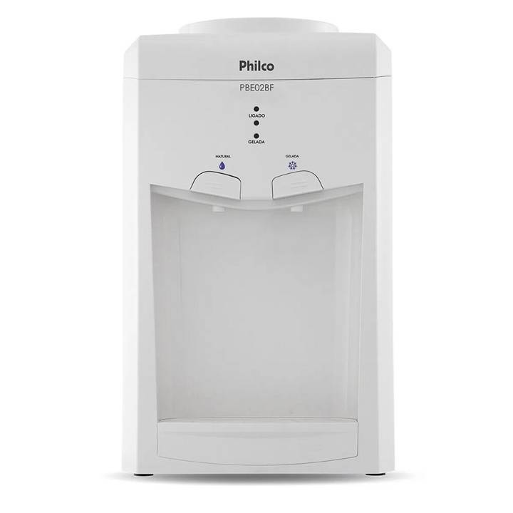 Bebedouro de Mesa para Garrafão Philco Compressor Branco PBE02BF 110V