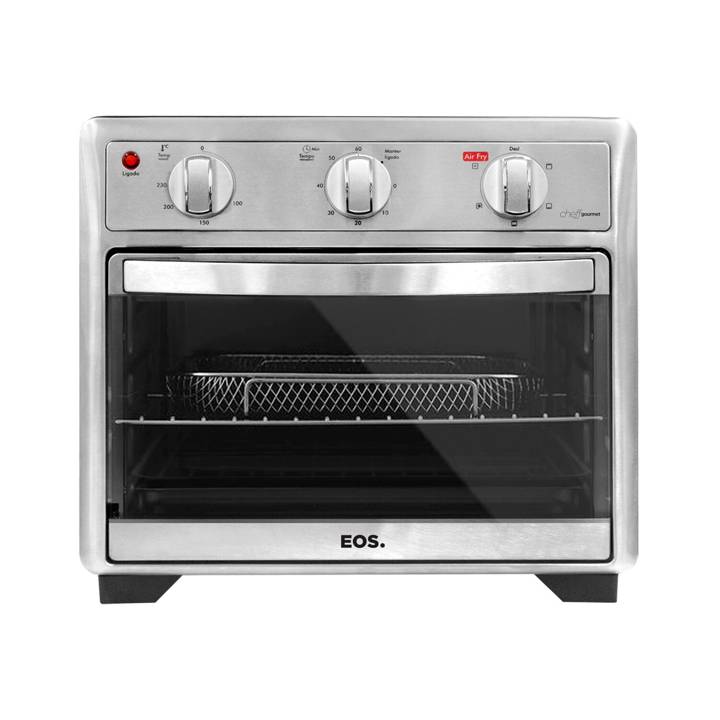 Forno Elétrico e Air Fryer EOS 25 Litros Inox EFE25AI 110V
