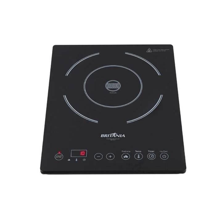 Cooktop de Indução 1 Boca Britânia BCT01P 110V