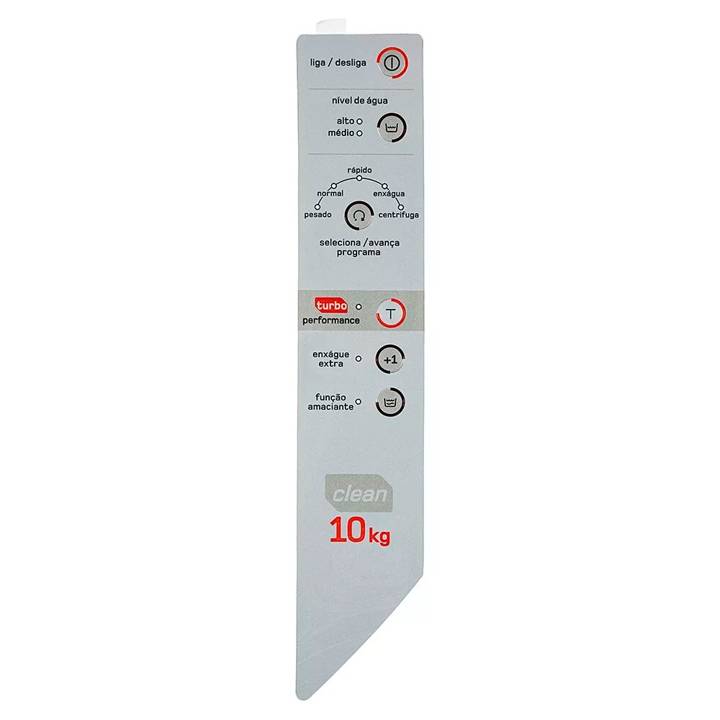 Painel Decorativo Original Brastemp/Consul para Lavadora Ref. W10174627