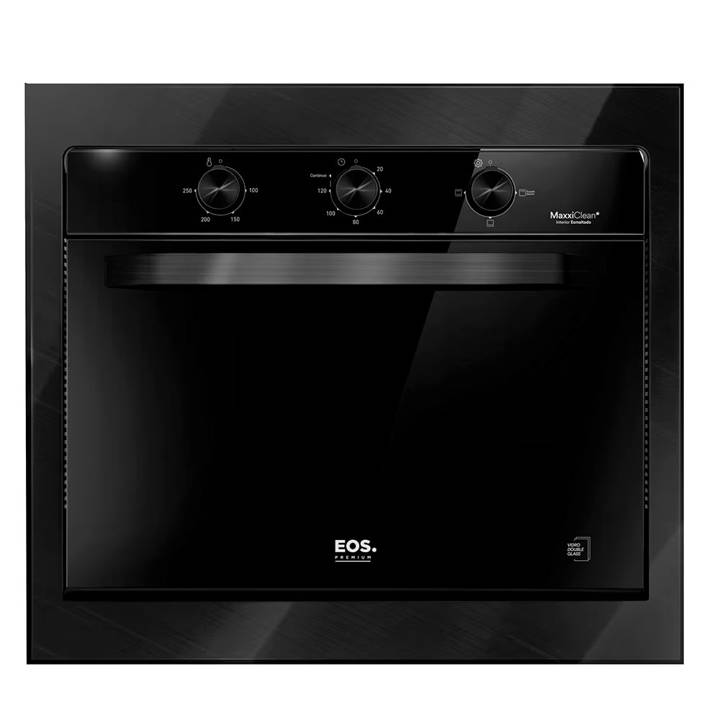 Forno Elétrico de Embutir EOS 47 Litros Porta de Vidro All Black EFE47EP 220V
