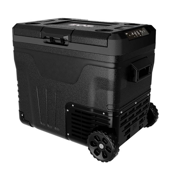Freezer e Geladeira Duplex Portátil EOS 50 Litros Dupla Ação Quadrivolt Preto EFC55 110V/220V/12V/24V