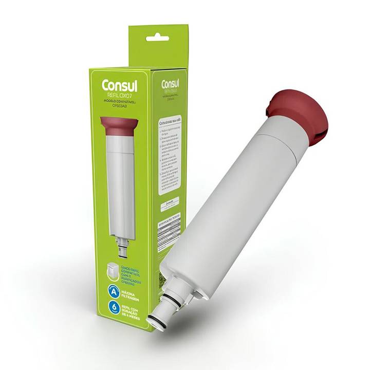 Filtro Refil Consul para Purificador de Água Hibisco (CPB33/AV) W11601002