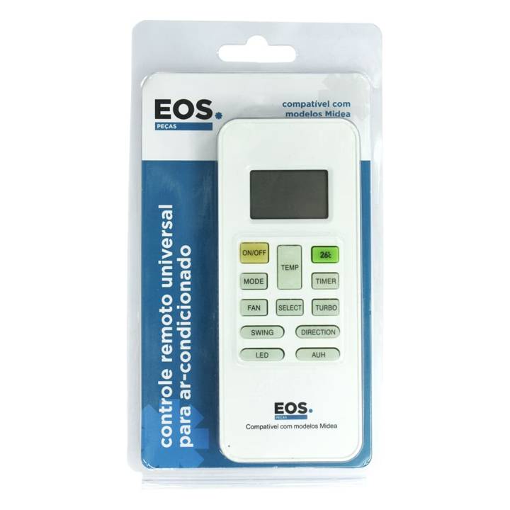 Controle Remoto Universal para Ar-Condicionado Split Midea EOS