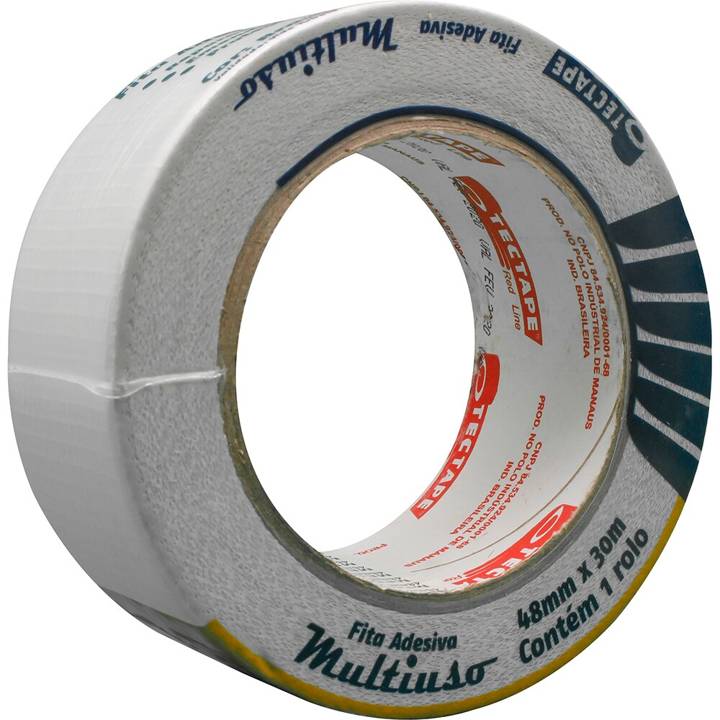 Fita Isolação Silvertec Pu Tectape 48mm x 30M Branco