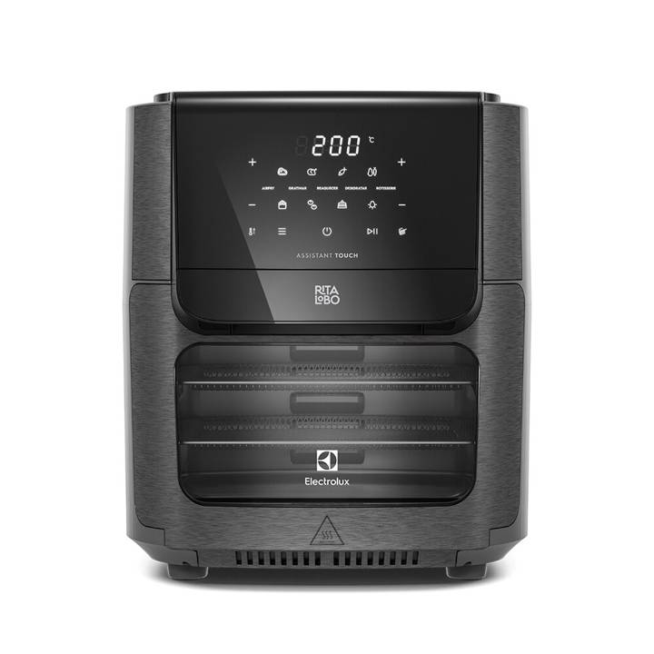 Fritadeira Air Fryer Oven Electrolux 12 Litros Digital Experience Grafite EAF90 220V