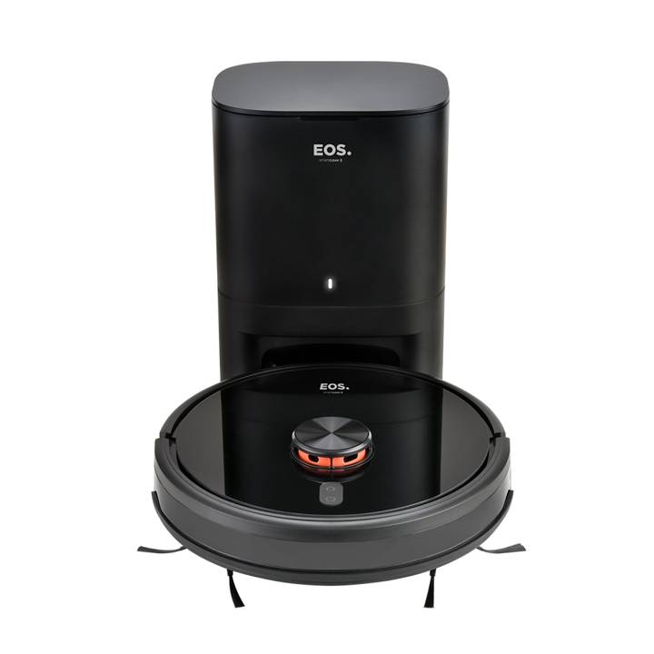 Robô Aspirador de Pó Inteligente EOS Smart Self Clean Laser Map com Controle por Alexa e Google EAR03 220V