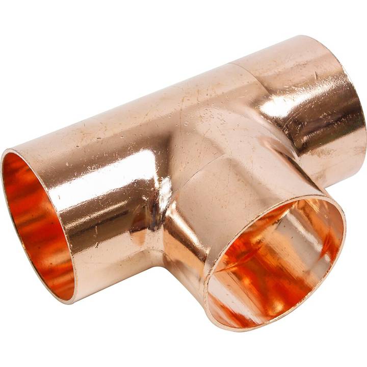 Tee Conexão Cobre 3/8 Pardede 0.58mm Forming