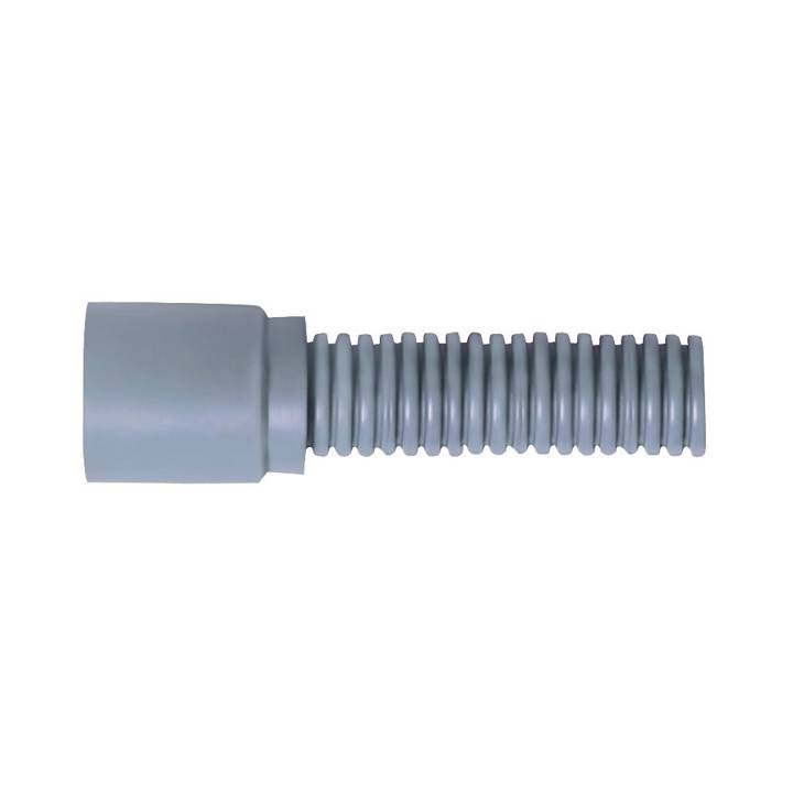 Mangueira de Drenagem Corrugada Plasbohn para Lavadora 2M Cinza Bocal Curvo 29mm 3570