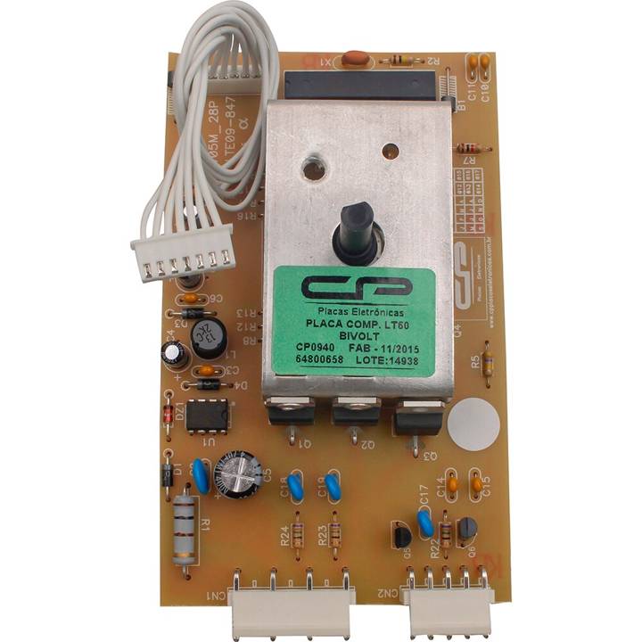 Placa Eletrônica para Lavadora LT60 CP0940 Bivolt