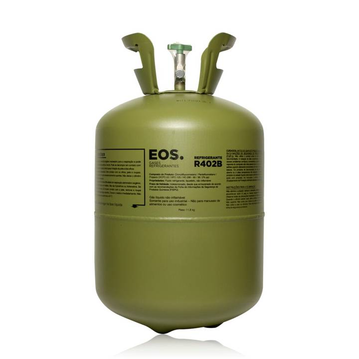 Gás Refrigerante R402b EOS Cilindro de 11,8Kg